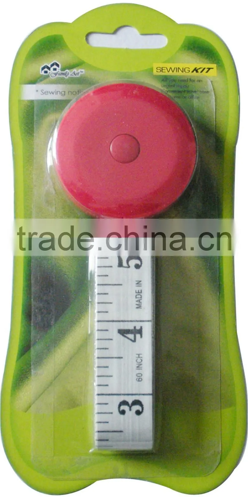 PU leather Tape measure With Plastic Outer Factory