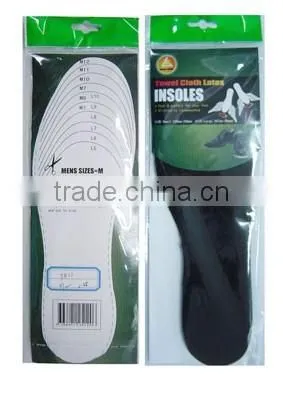 Comfortable elastic anti-bacterial genuine leather shoe insoles