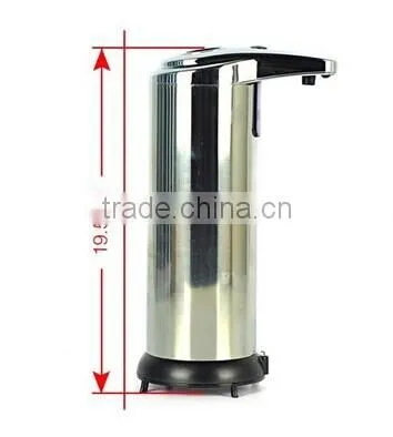 Automatic Soap Dispenser Hand Sanitizer / Liquid Soap Touchless Motion Activated Dispensador de Jabon By 4x AAA Battery