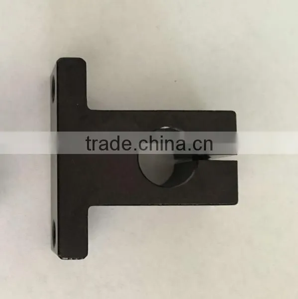 good quality black linear rail shaft end support SK12