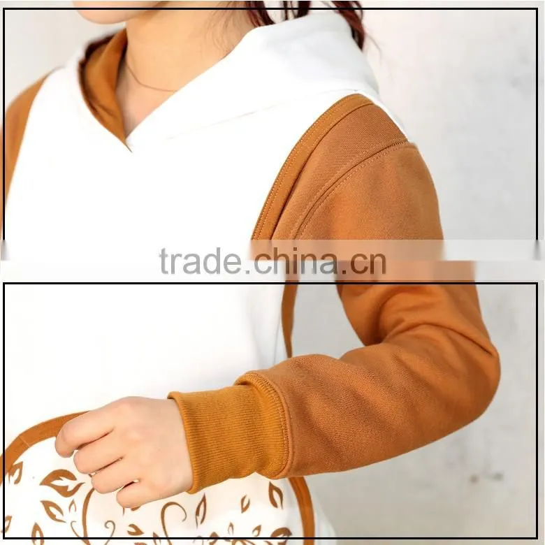 2018 The lower abdomen leaves the design of a hooded suits garment AK083