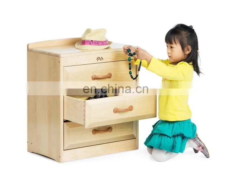 Wood Children Cabinet with Drawer Customized design