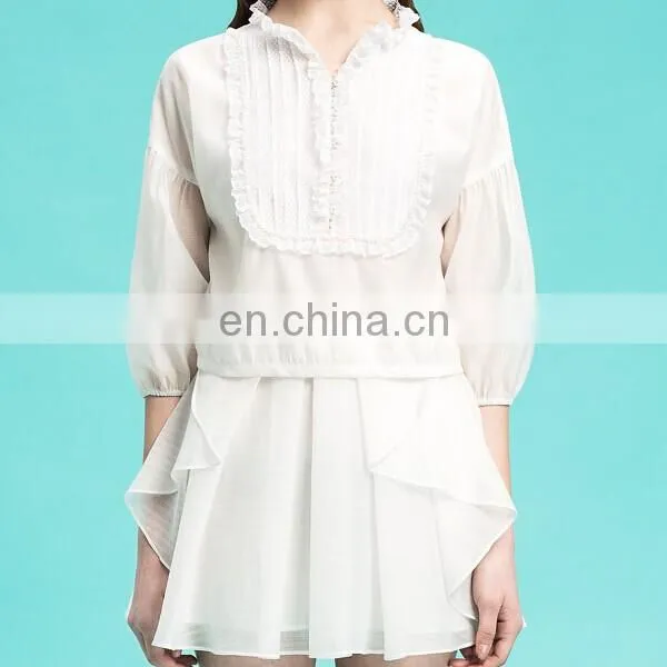 Summer Short Sleeve Classic Ladies Fashion Tops