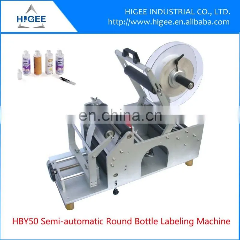 Omron magic eye automatic round bottle sticker labeling machine servo motor fix-point labeling