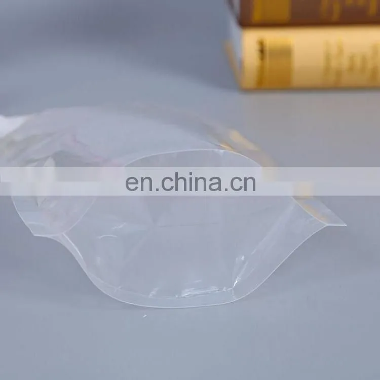 Trusted factory supplier stock clear pvc liquid plastic stand up pouch with spout for milk power/ match tea power
