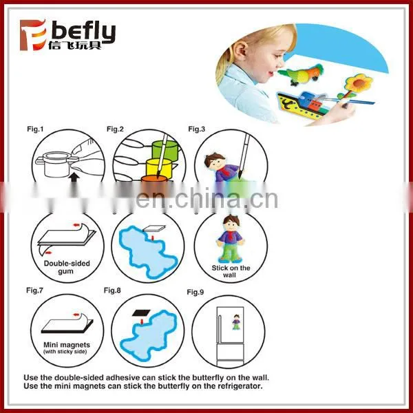 2014 hot sale painting plaster toy