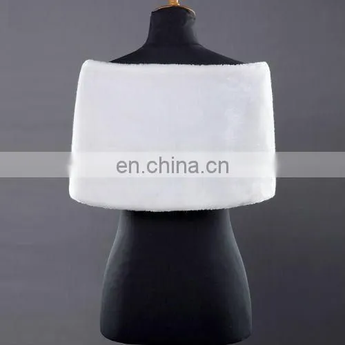 Grace Karin Ladies Faux Fur Elegant Winter White Bridal Wedding Shawls And Wedding Wraps CL2614