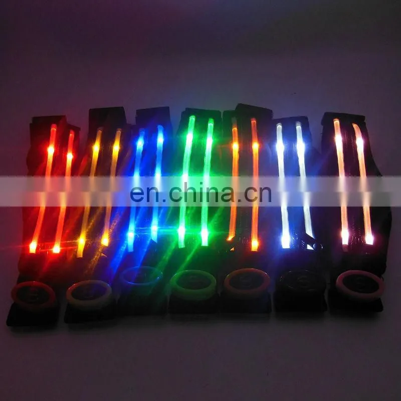 Fashional LED Flashing Elastic Waistband led glowing waistbands led light belt
