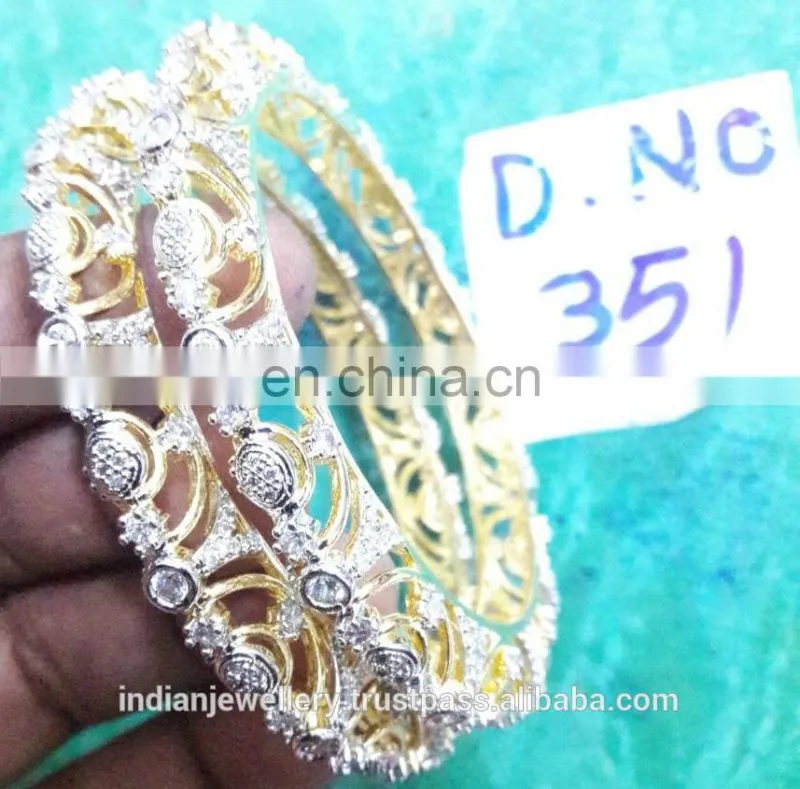 High quality cubic zirconia bangle exporter, american diamond bangle, cz bangles imitation diamond bangles manufacturer