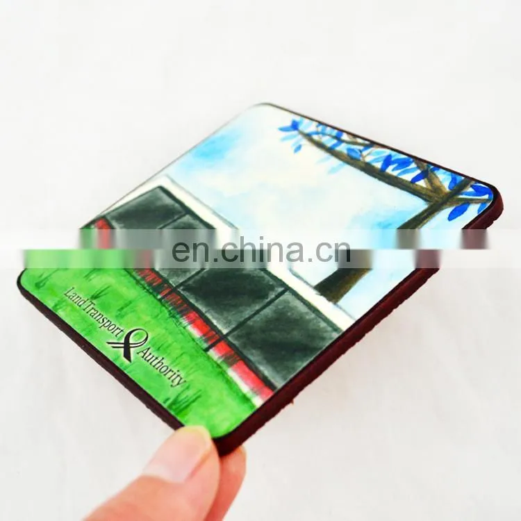 custom square wooden coasters