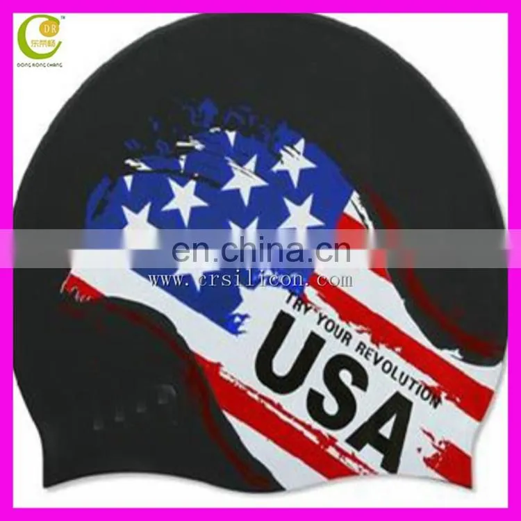 Silicone Material latest swimming cap