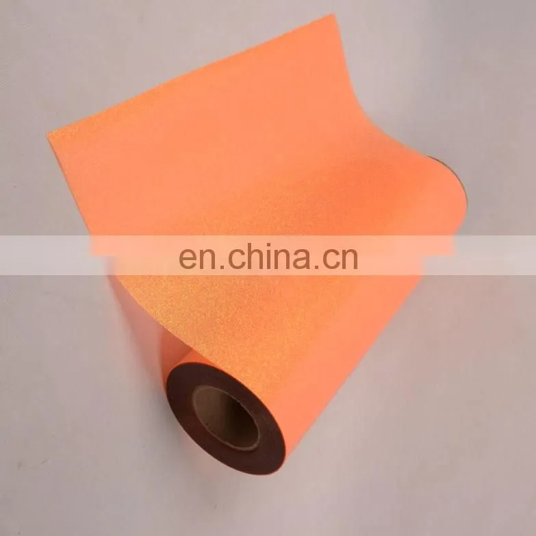 Glitter heat transfer vinyl for clothing