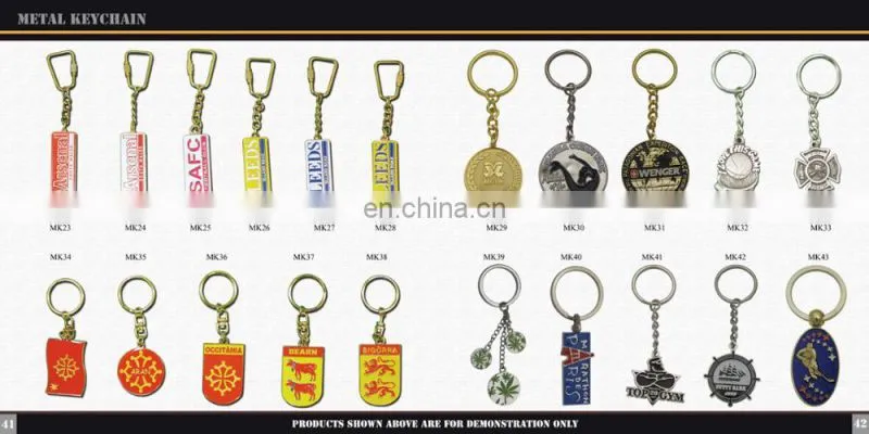 New product custom metal keychain key chain and key rings