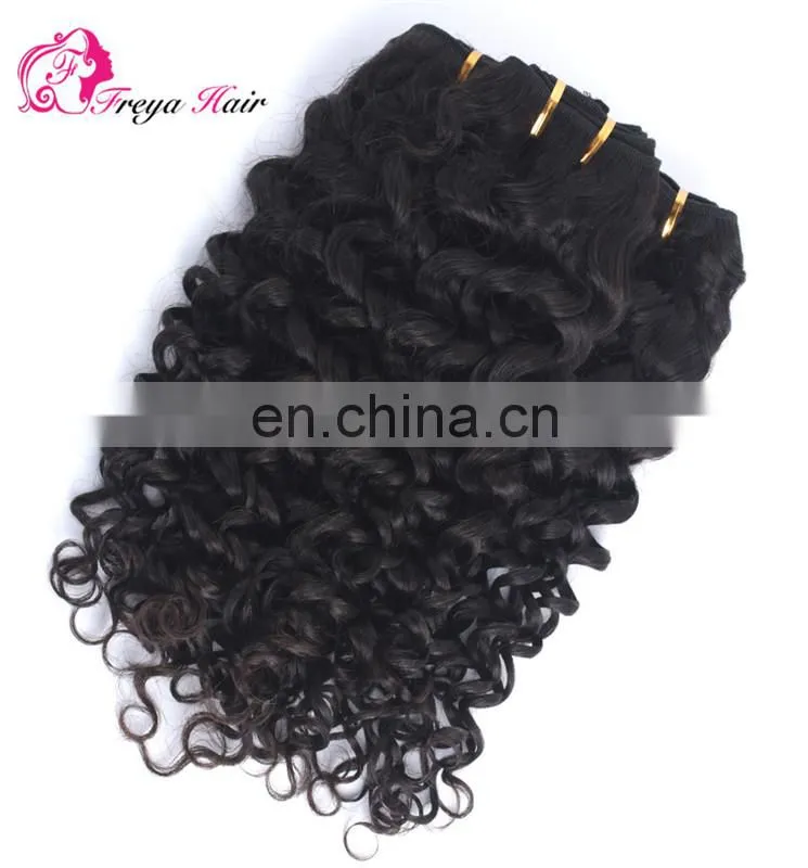 2017 hot sale deep curly 8A virgian brazilian hair bundles mink brazilian hair