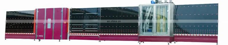 High Quality Horizontal Glass automatic washing drying machine