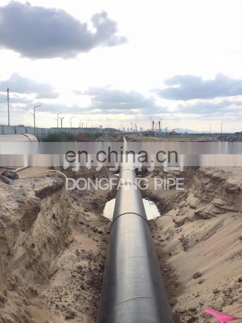 east API 5L 3PE coating Seawater pipe