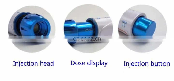 Handheld skin rejuvenation needleless injection device / needle free injection machine