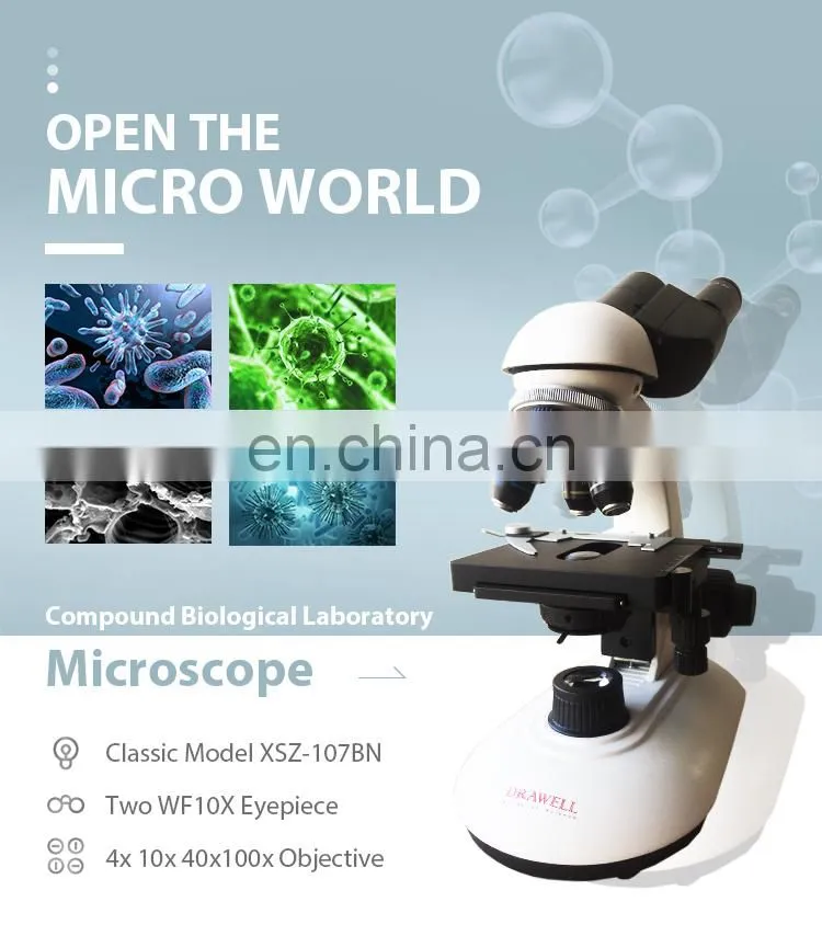 Optical Instrument Stereo Inverted Metallurgical Student Microscope