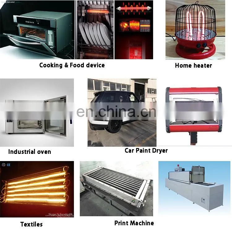 Electric cartridge electric kettle copper oven heating fin tube