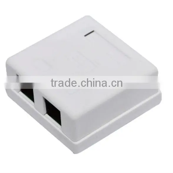 shielded RJ 45 surface jack