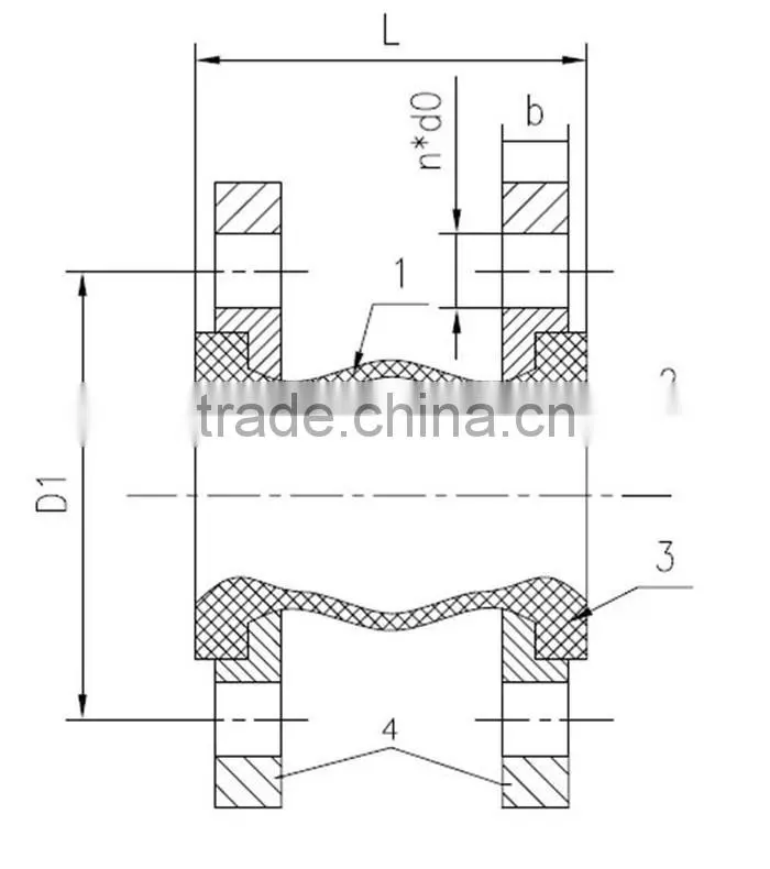 Flexible Pipe Rubber Expansion Joints