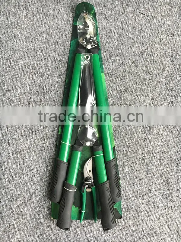 Garden Pruning Sets with Lopper Hedge Shears and Pruner 3 Piece