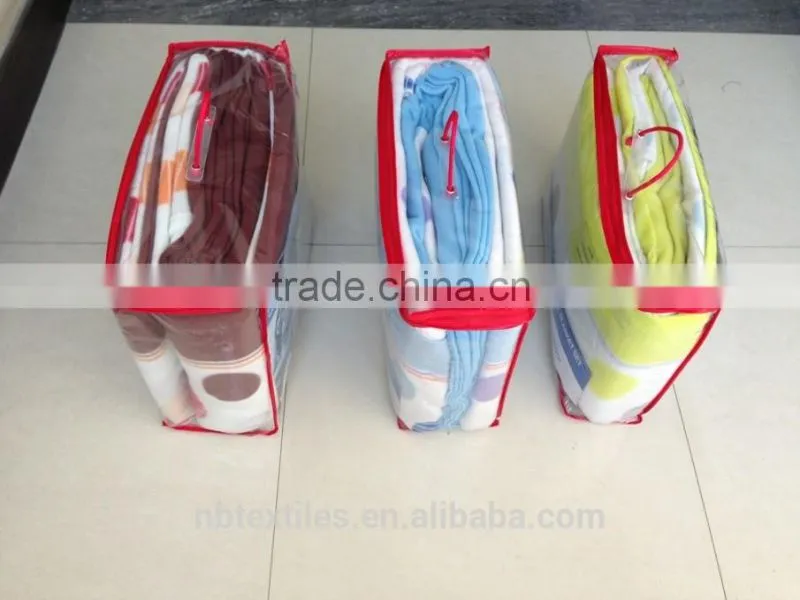 High quality cheap fleece bed set