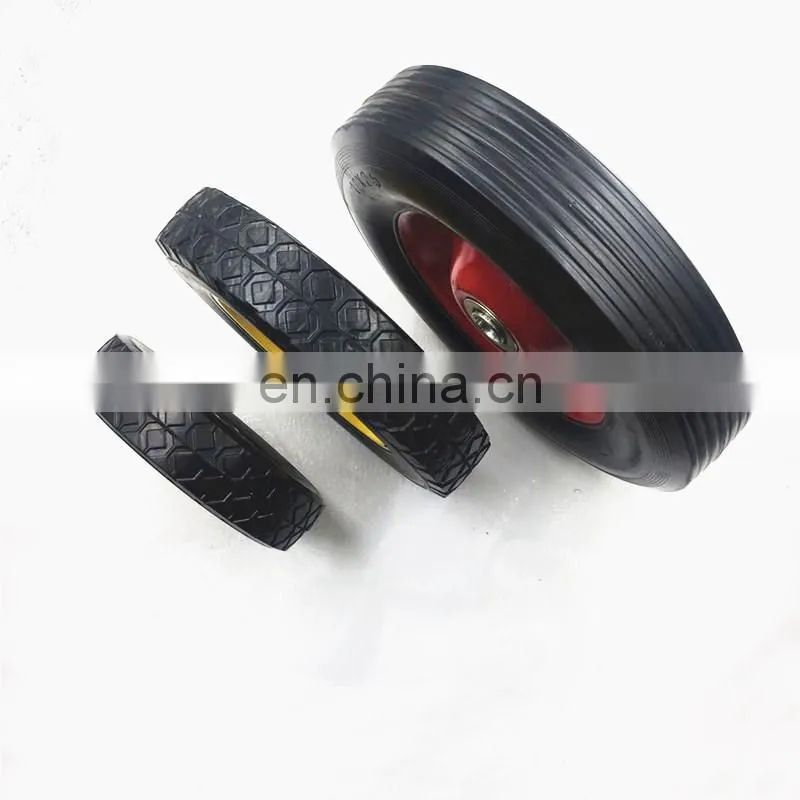 Customized Processing and Assembly High Quality Solid Rubber Wheel
