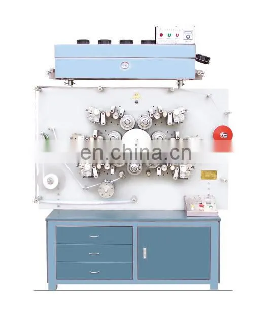 UGS1004 Double Side Digital Automatic Textile Fabric Tape label printing machine, garment Elastic webbing white ribbon printer