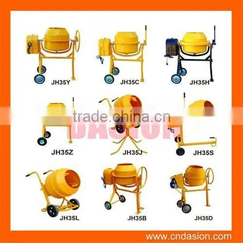 Low price JH35D portable cement mixer