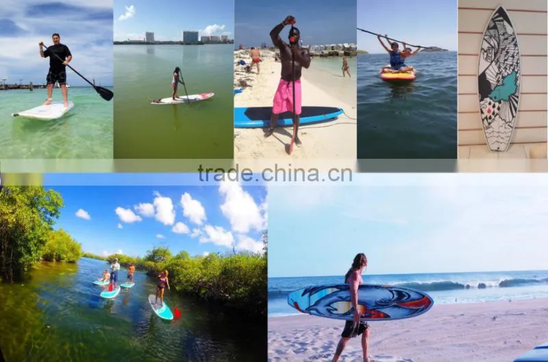 Bamboo Paddle Board Stand Up Sup Board