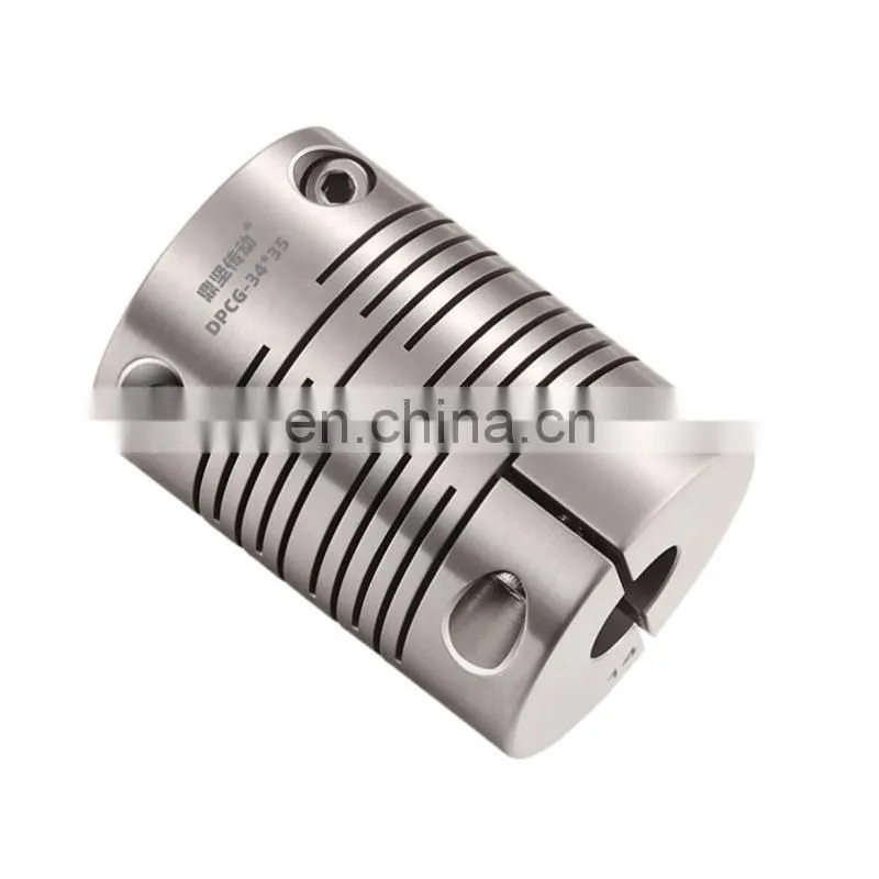 DPCG series stainless steel helical clamping flexible coupling