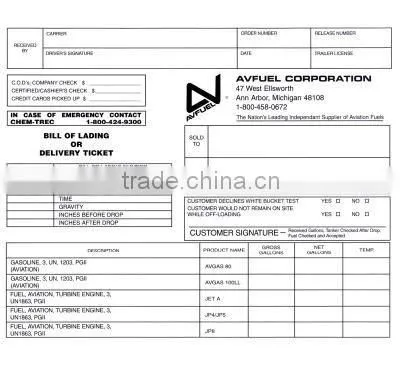 Commercial Bill Book Printing