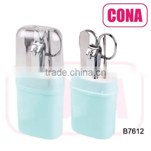 professional plastic case manicure set