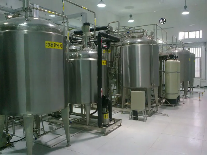 Factory Turnkey 1000L/H Soymilk Making Machine Plant Base Nuts Drinks Processing Plant Soy Bean Protein Beverage Production Line