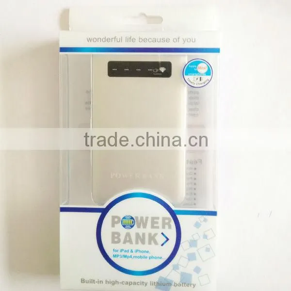super slim power bank 5600mah power bank rechargable