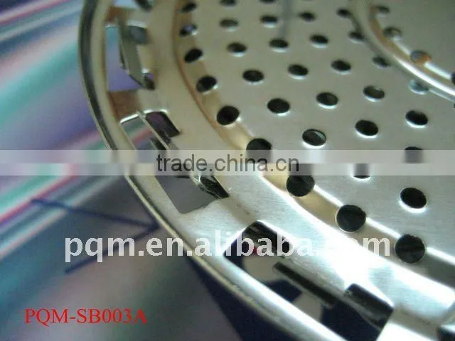 Senior durable vegetable stainless steel collapsible steamer basket 003A