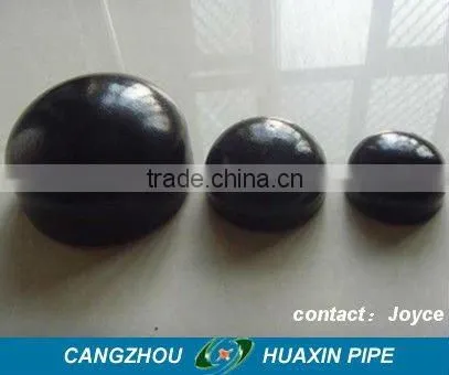 carbon steel seamless sch80 pipe cap