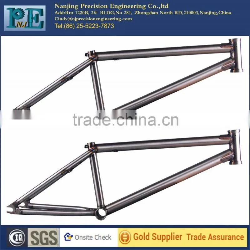 OEM hot sale nice precision bicycle frame from China factory