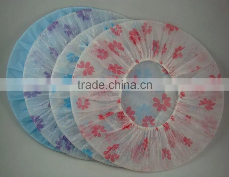 Pvc single shower cap