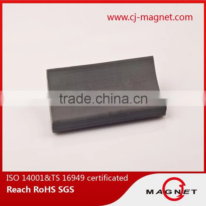 Y25 China permanent ferrite magnets for motor