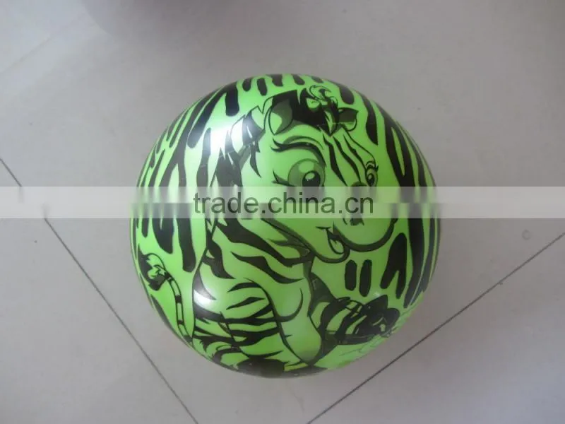 2014 newest one color printed pvc ball for kids