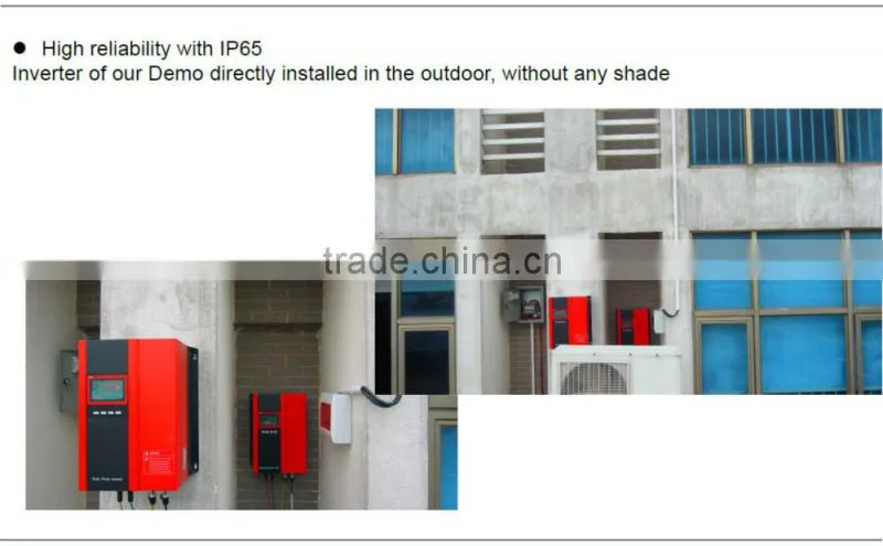 3 phase AC solar inverter without battery