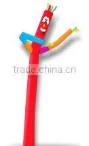 air dancer tube with blower fan / inflatable dancing man / polyester ripstop material shell