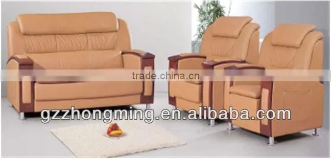 Hot Sale Yellow Pu Leather Sofa SF-036