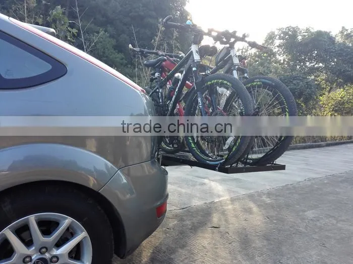 heavy duty Rear Mounted Folding Car Bike Rack