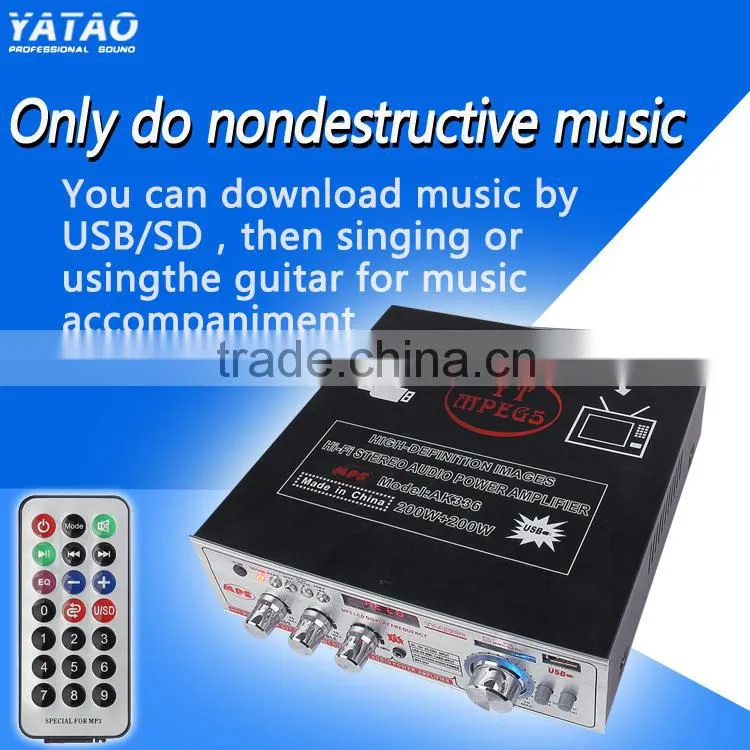 usb hearing aid of bte YT-336 with FM