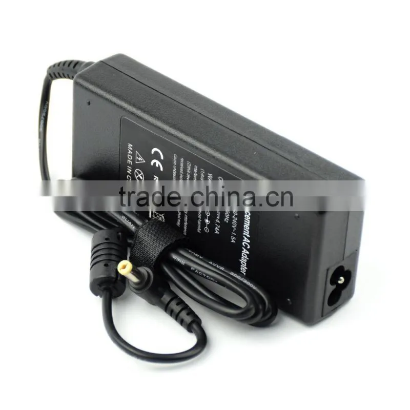 AC 100-240V 1.5A 50-60Hz factory price oem switching laptop adapter for Acer 19v 4.74a 5.5*1.7mm