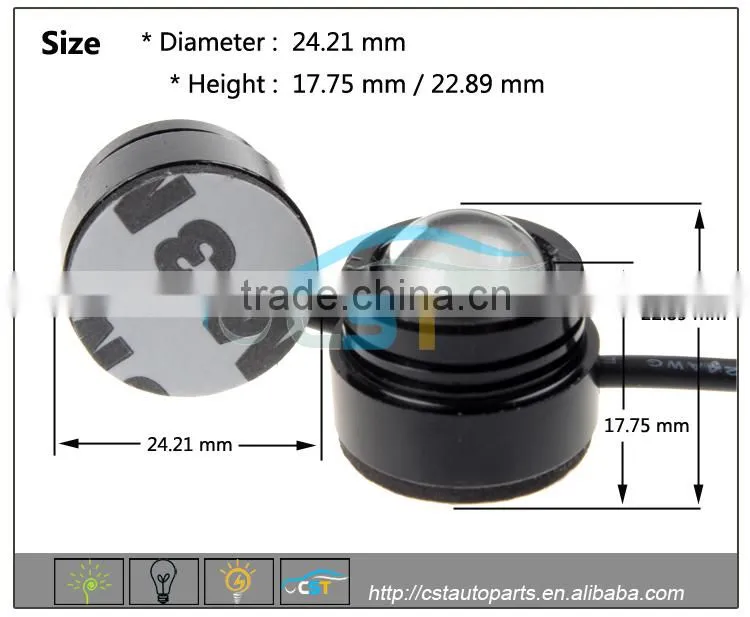 CST whole set of 3W Eagle Eye DRL