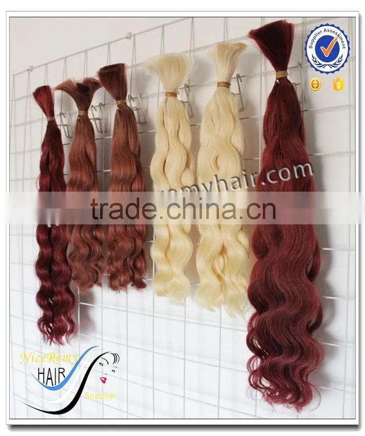 wholesale european bulk hair for braiding 100% human hair braiding hair for wig making